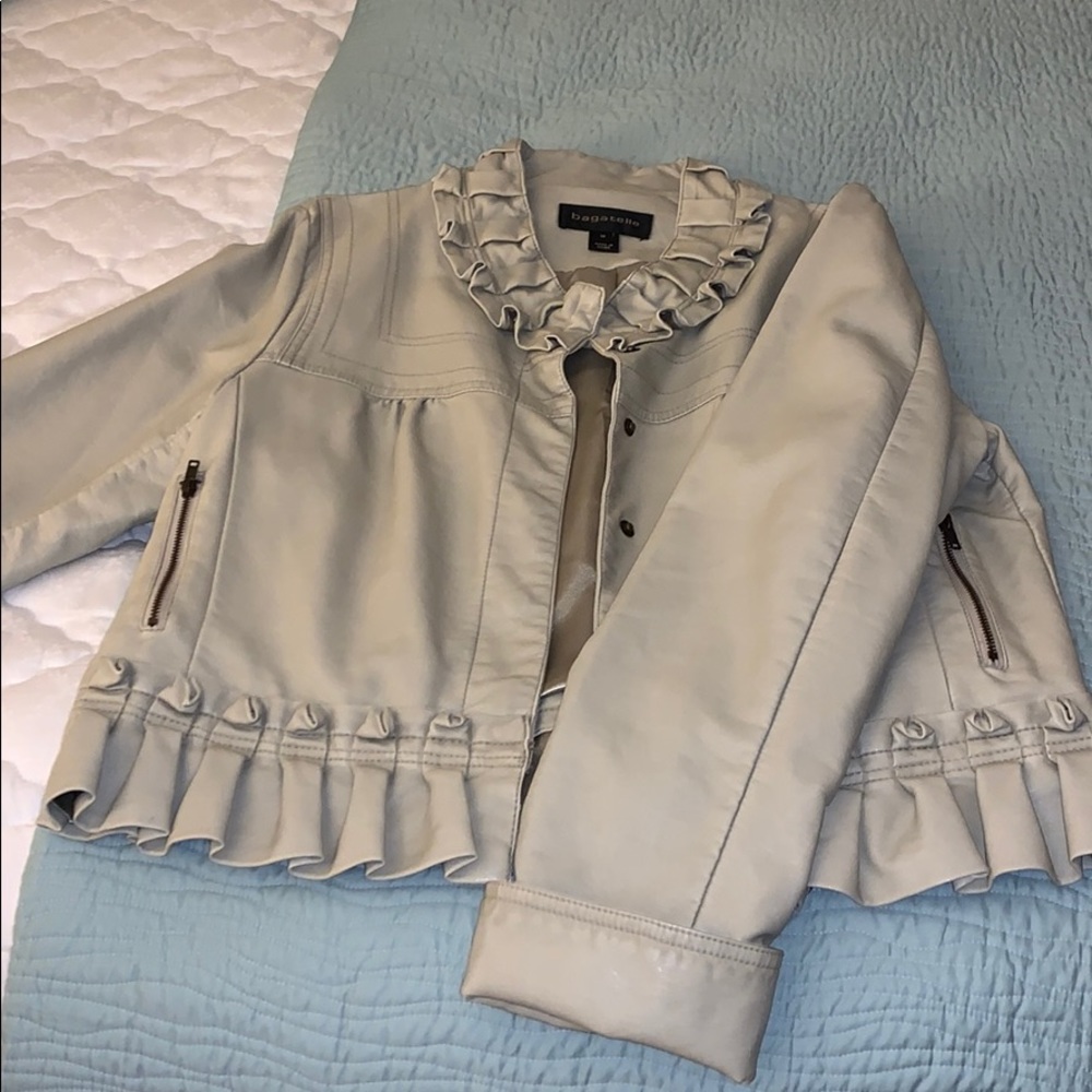 Bagatelle Faux Leather Jacket